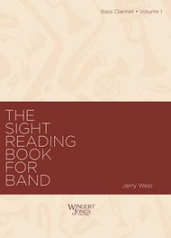 The Sight-Reading Book for Band, Vol. 1 Bass Clarinet band method book cover